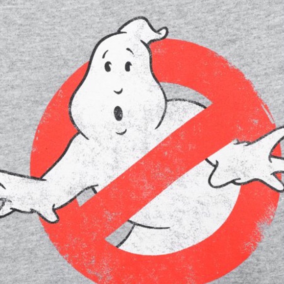 NWT Ghostbusters Retro Logo Graphic TShirt Large and XLarge Sizes - Picture 2 of 9
